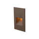 WAC Lighting - LEDme 120V LED Vertical Indoor/Outdoor Step and Wall Light with Daylight Photocell Sensor - Lights Canada