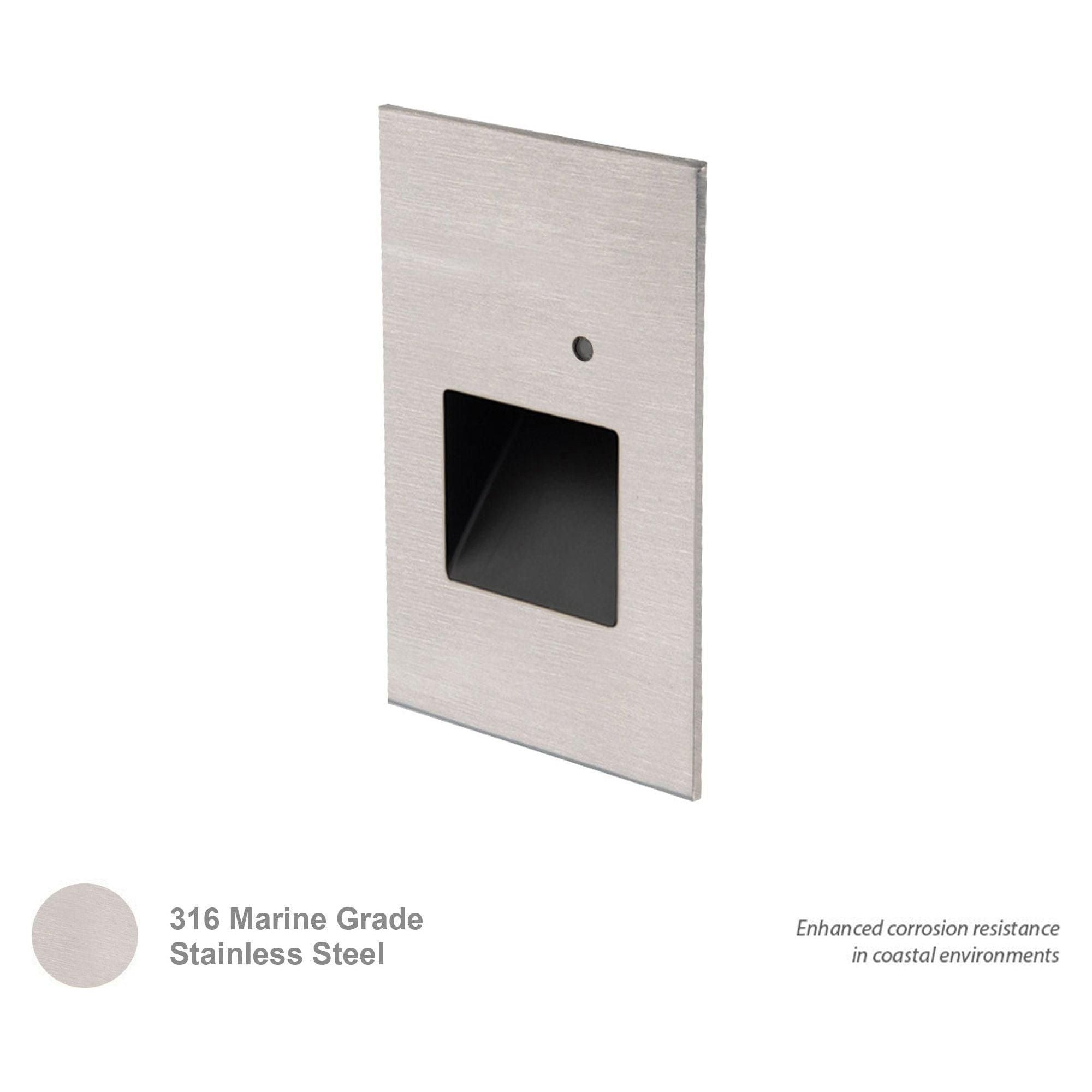 WAC Lighting - LEDme 120V LED Vertical Indoor/Outdoor Step and Wall Light with Daylight Photocell Sensor - Lights Canada
