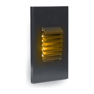 WAC Lighting - LED Vertical Louvered Step and Wall Light - Lights Canada