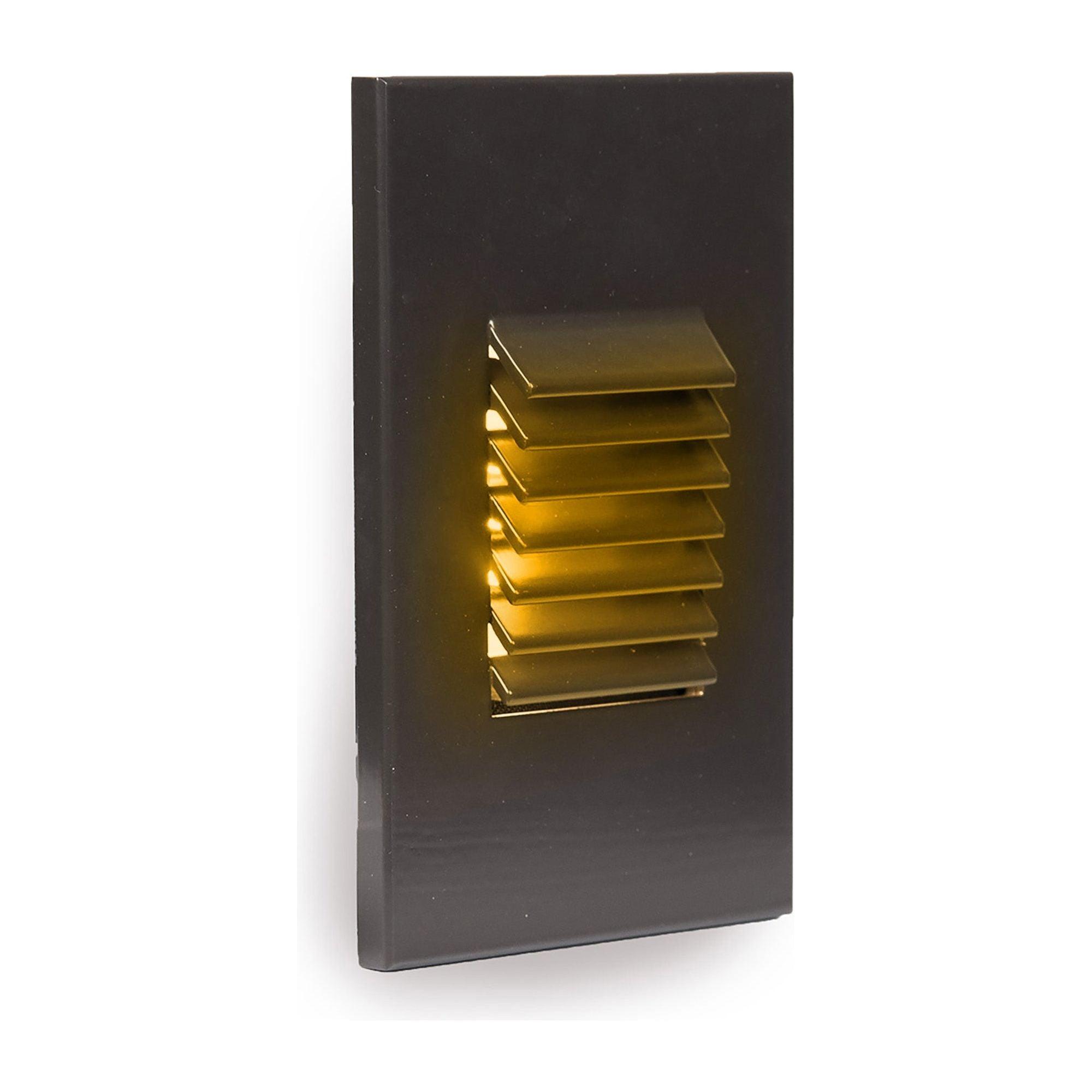 WAC Lighting - LED Vertical Louvered Step and Wall Light - Lights Canada
