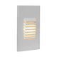 WAC Lighting - LEDme 120V LED Vertical Louvered Indoor/Outdoor Step and Wall Light - Lights Canada