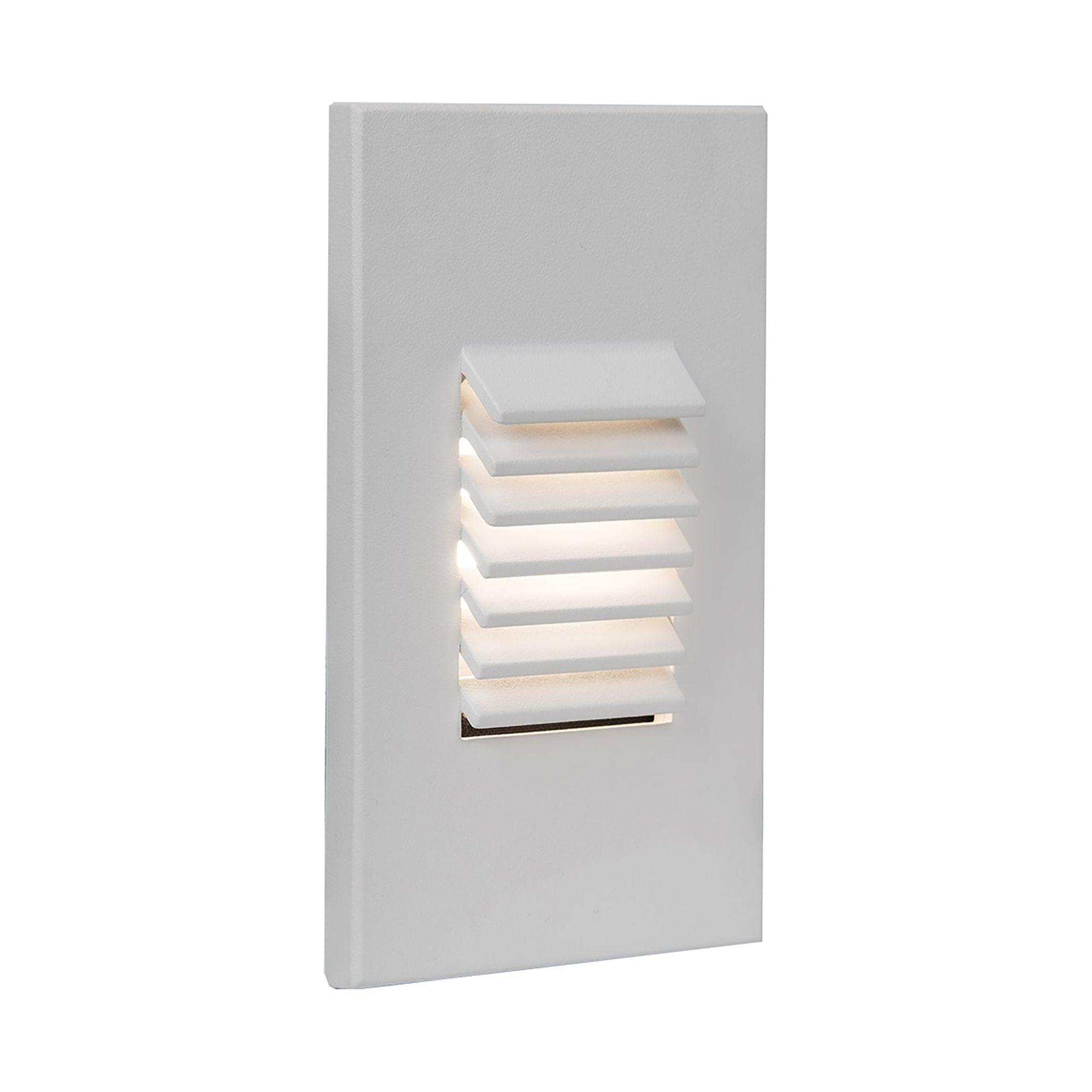 WAC Lighting - LEDme 120V LED Vertical Louvered Indoor/Outdoor Step and Wall Light - Lights Canada