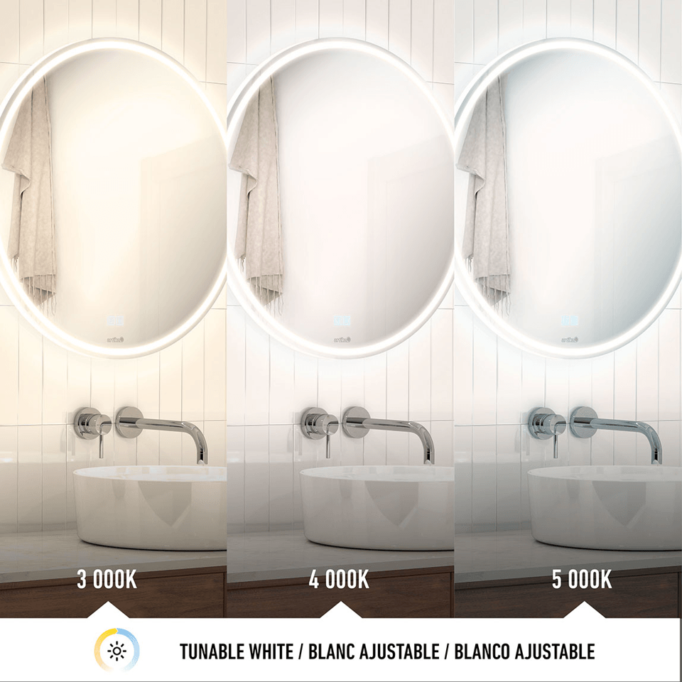 Artika - Artika Emeraude Lighted Mirror - Lights Canada