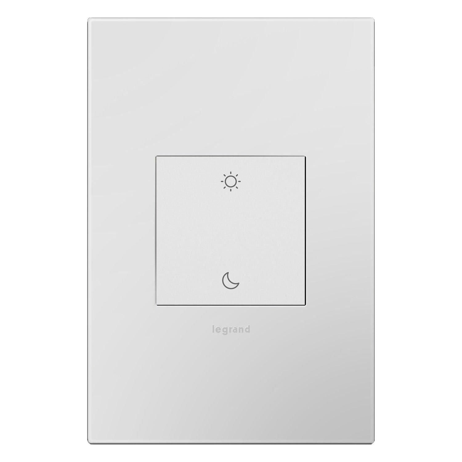 Legrand - Adorne Sleep/Wake Wireless Smart Switch with Netatmo - Lights Canada