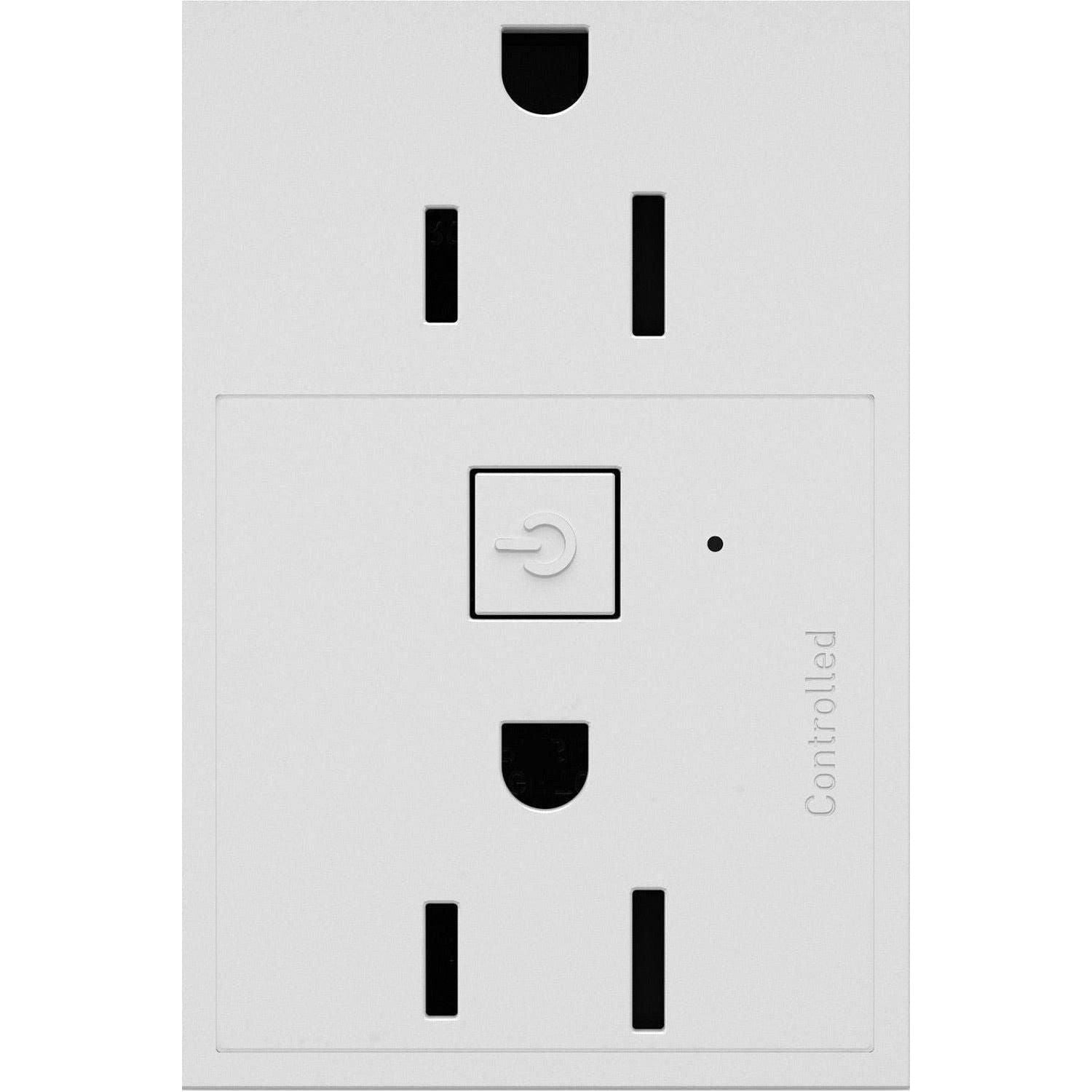 Legrand - Adorne Smart 15A Plus-Size Outlet with Netatmo - Lights Canada