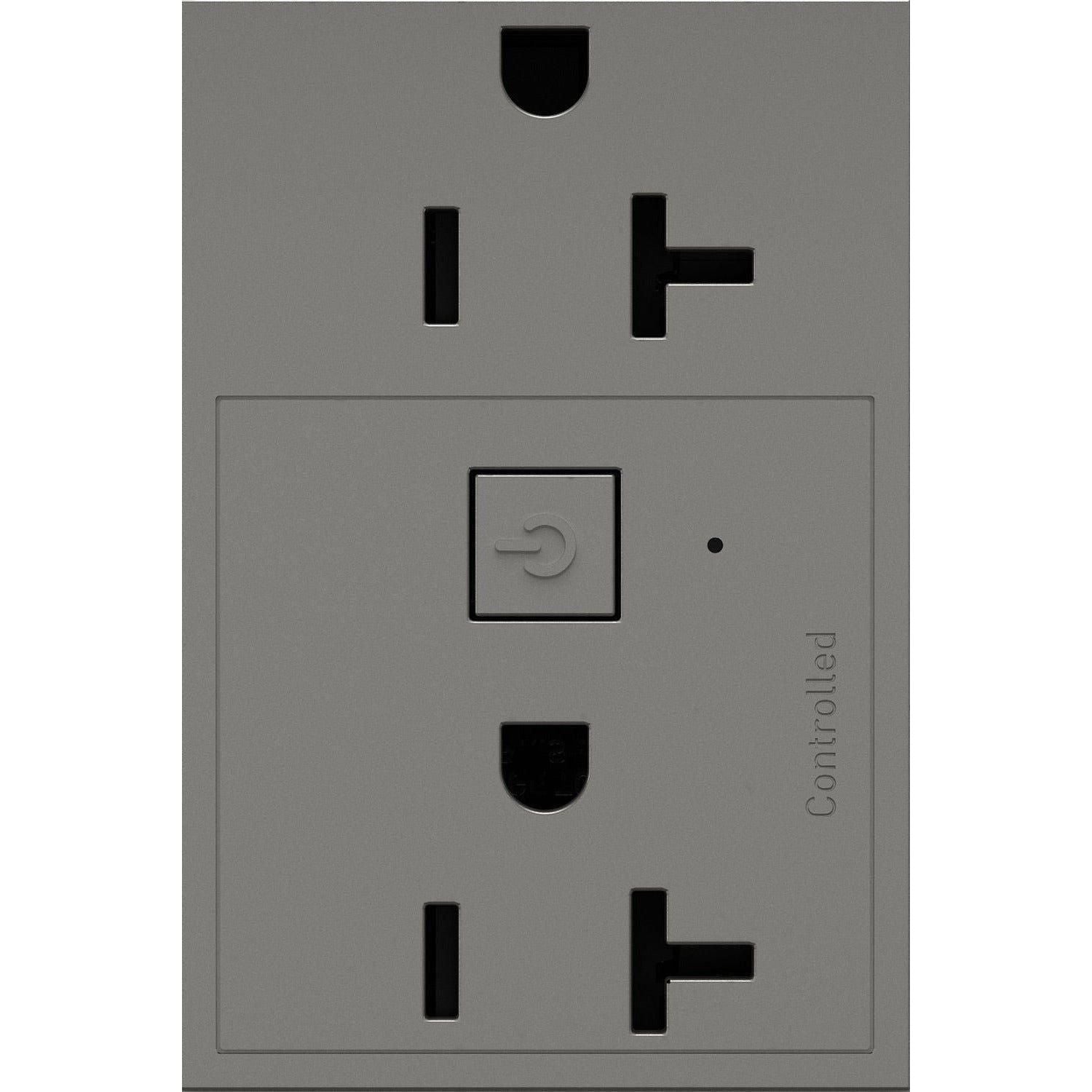 Legrand - Adorne Smart 20A Plus-Size Outlet with Netatmo - Lights Canada
