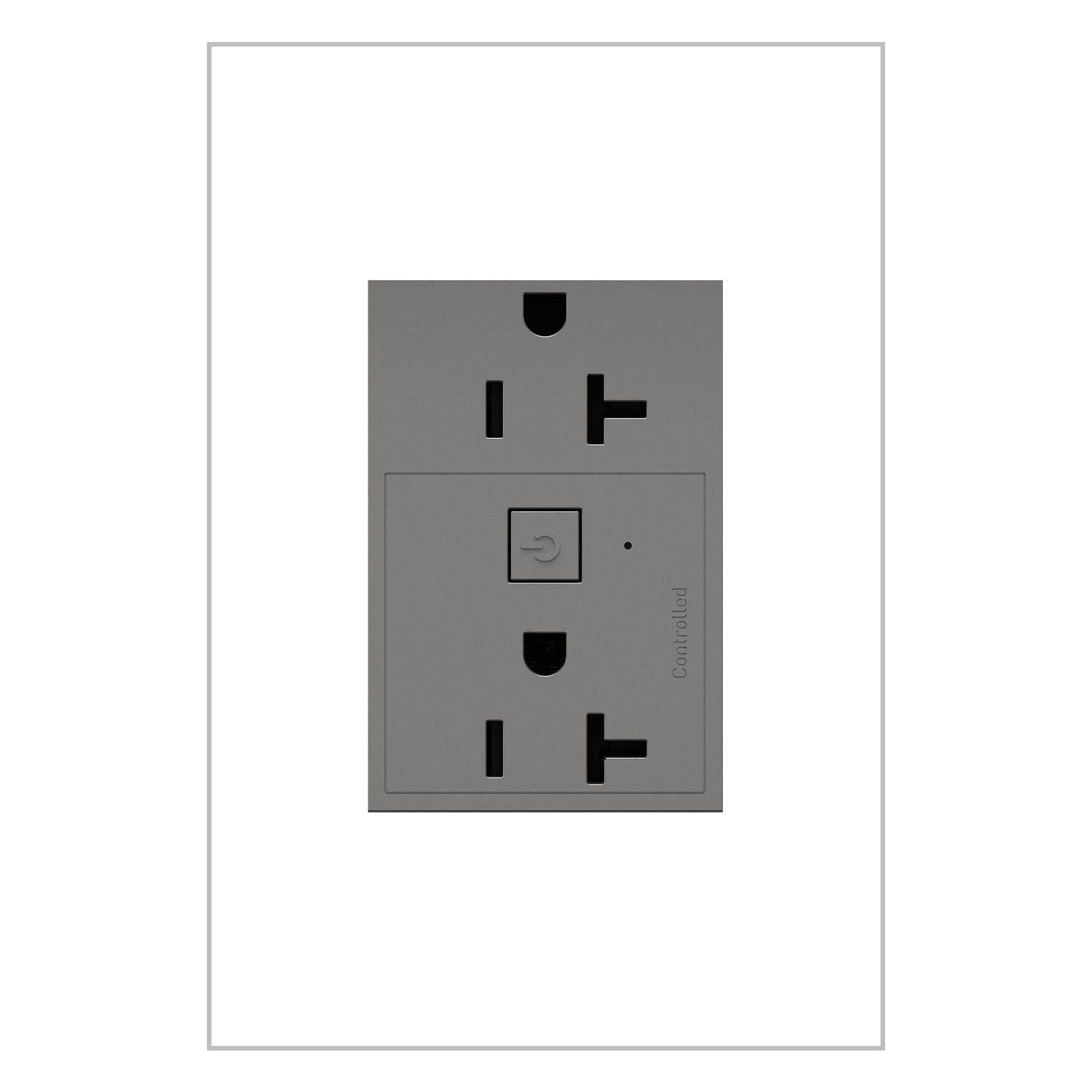 Legrand - Adorne Smart 20A Plus-Size Outlet with Netatmo - Lights Canada