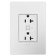 Legrand - Adorne Smart 20A Plus-Size Outlet with Netatmo - Lights Canada