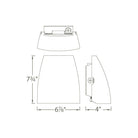 WAC Lighting - Endurance Fin LED Outdoor Wall Light - Lights Canada