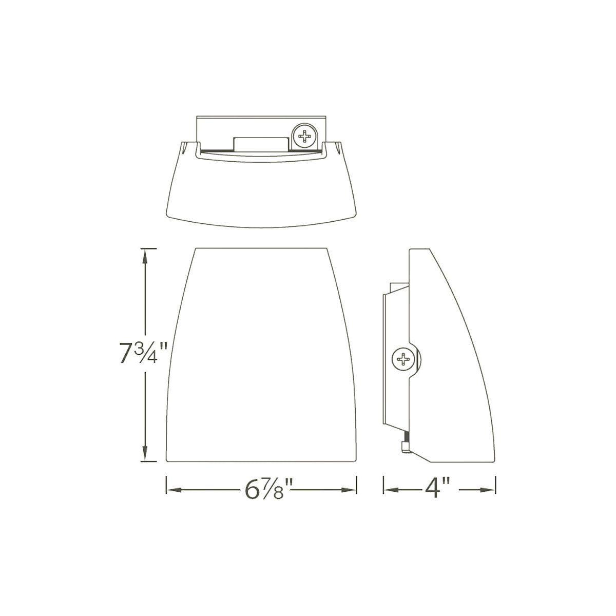 WAC Lighting - Endurance Fin LED Outdoor Wall Light - Lights Canada