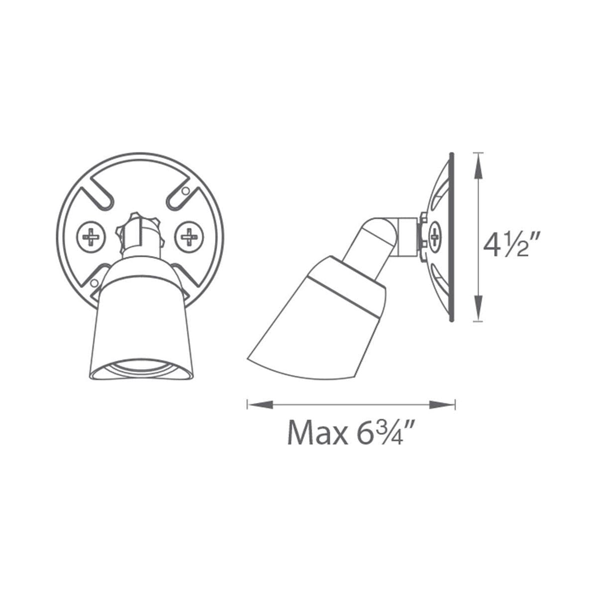 WAC Lighting - Endurance Single Spot Energy Star LED Spot Light - Lights Canada
