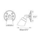 WAC Lighting - Endurance Single Spot Energy Star LED Spot Light - Lights Canada