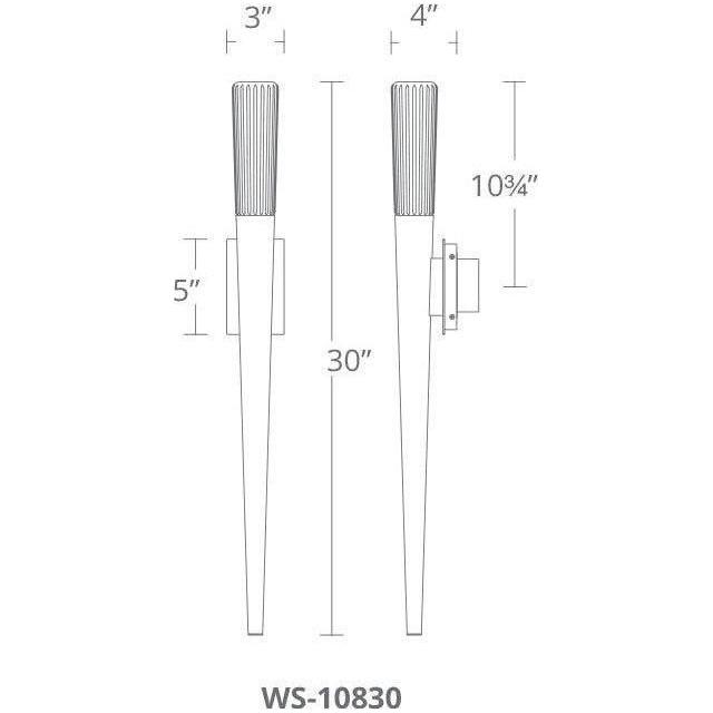 Modern Forms - Scepter 30" LED Wall Sconce - Lights Canada