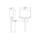 Modern Forms - Muse LED Wall Sconce - Lights Canada