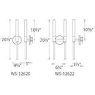 Modern Forms - Magic LED Wall Sconce - Lights Canada