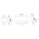 dweLED - Manhattan 10.1" LED Wall Sconce - Lights Canada