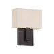 dweLED - Manhattan 9" LED Wall Sconce - Lights Canada