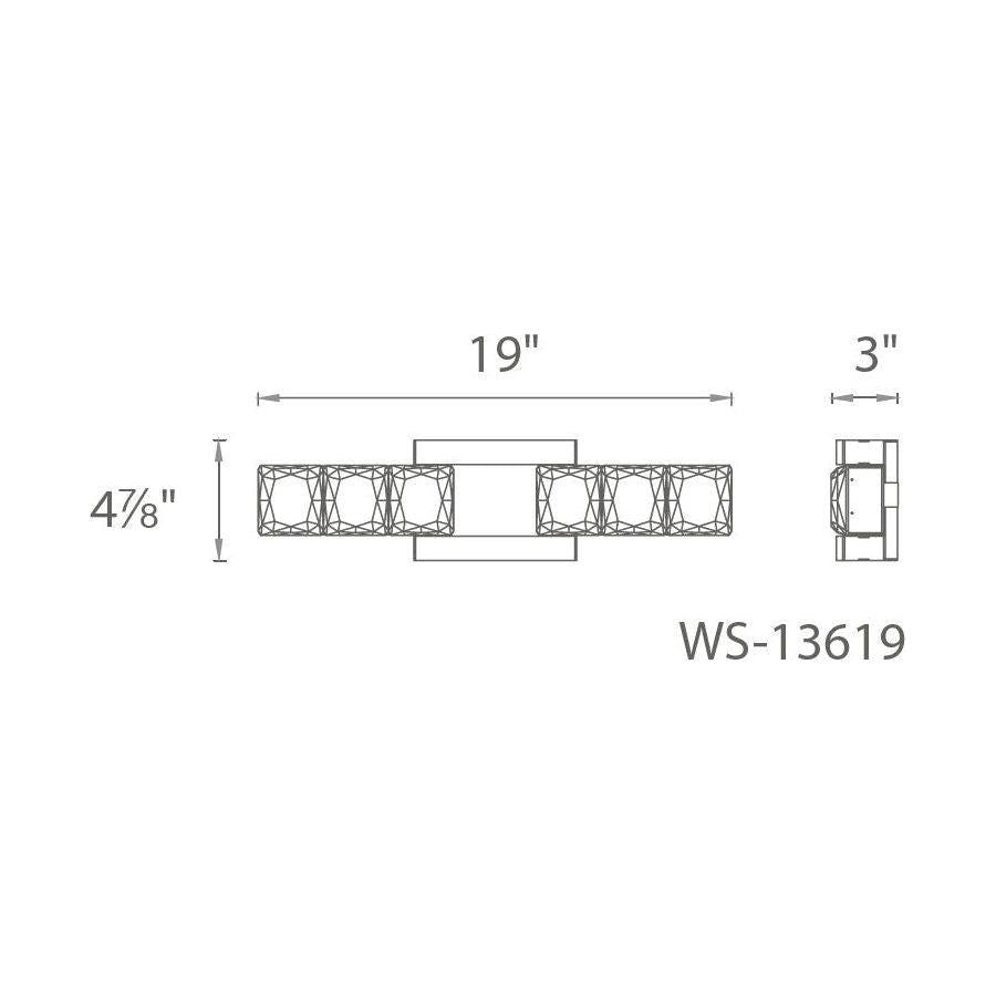 Modern Forms - Sofia 19" LED Bathroom Vanity or Wall Light - Lights Canada