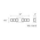 Modern Forms - Sofia 19" LED Bathroom Vanity or Wall Light - Lights Canada