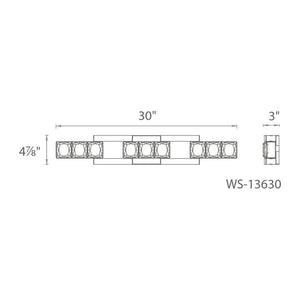 Modern Forms - Sofia 30" LED Bathroom Vanity or Wall Light - Lights Canada