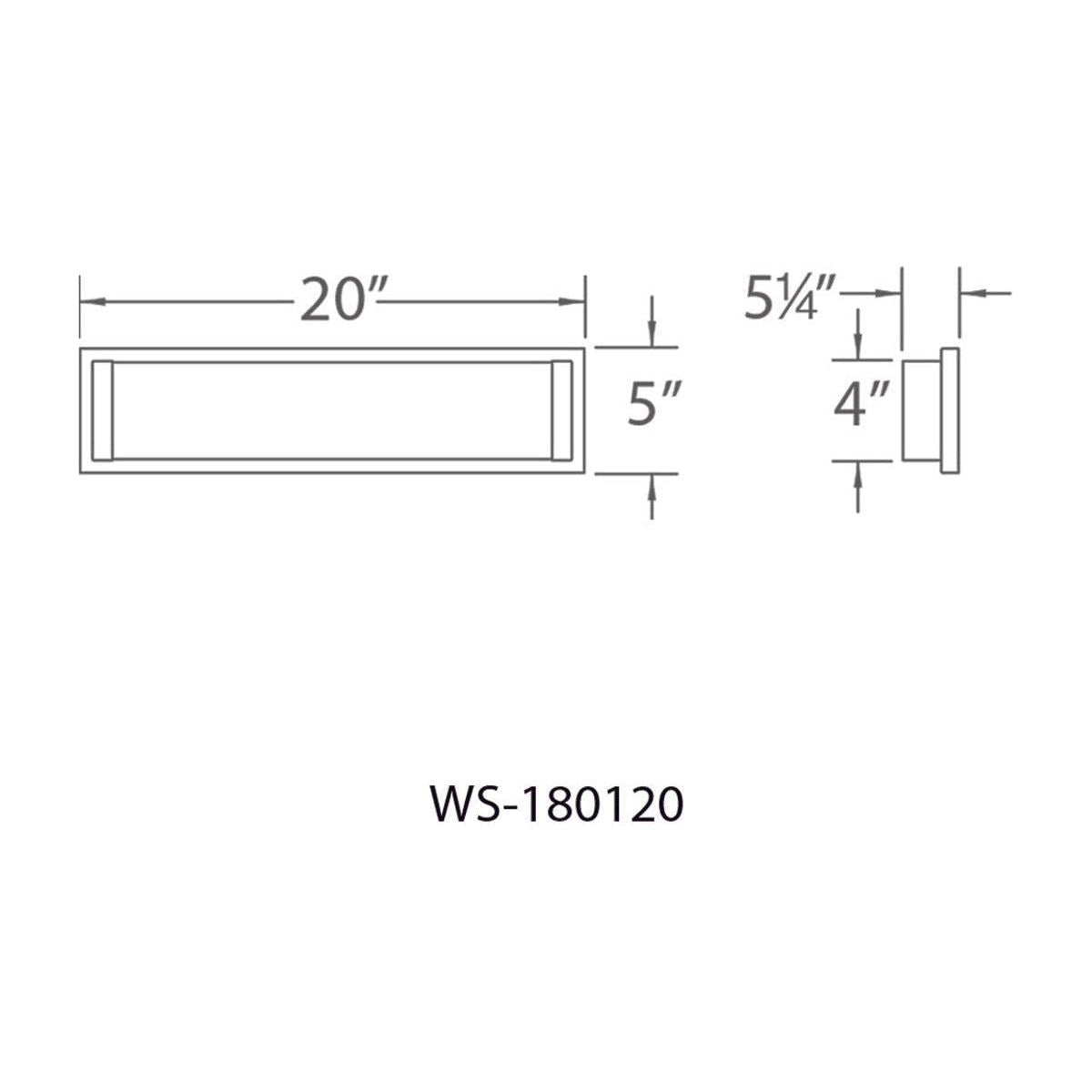 WAC Lighting - Metro 20" LED Energy Star Bathroom Vanity & Wall Light - Lights Canada