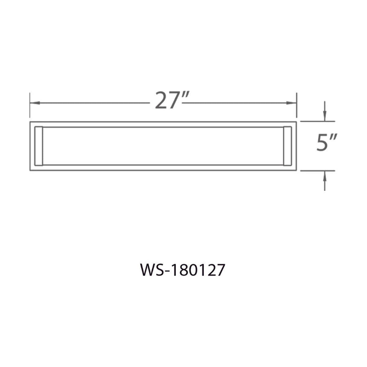 WAC Lighting - Metro 27" LED Energy Star Bathroom Vanity & Wall Light - Lights Canada