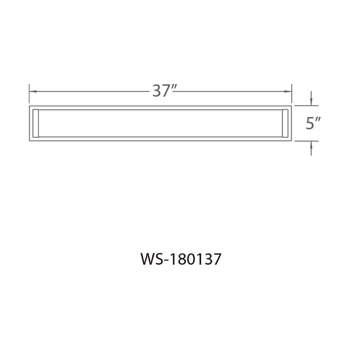 WAC Lighting - Metro 37" LED Energy Star Bathroom Vanity & Wall Light - Lights Canada