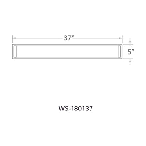 WAC Lighting - Metro 37" LED Energy Star Bathroom Vanity & Wall Light - Lights Canada