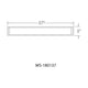 WAC Lighting - Metro 37" LED Energy Star Bathroom Vanity & Wall Light - Lights Canada