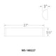 WAC Lighting - Fuse 27" LED Energy Star Bathroom Vanity & Wall Light - Lights Canada