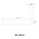 WAC Lighting - Fuse 37" LED Energy Star Bathroom Vanity & Wall Light - Lights Canada