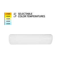 Flo 24" LED Energy Star Vanity Light & Flush Mount 5-CCT Selectable