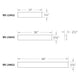 WAC Lighting - Flo 48" LED Energy Star Vanity Light & Flush Mount 5-CCT Selectable - Lights Canada