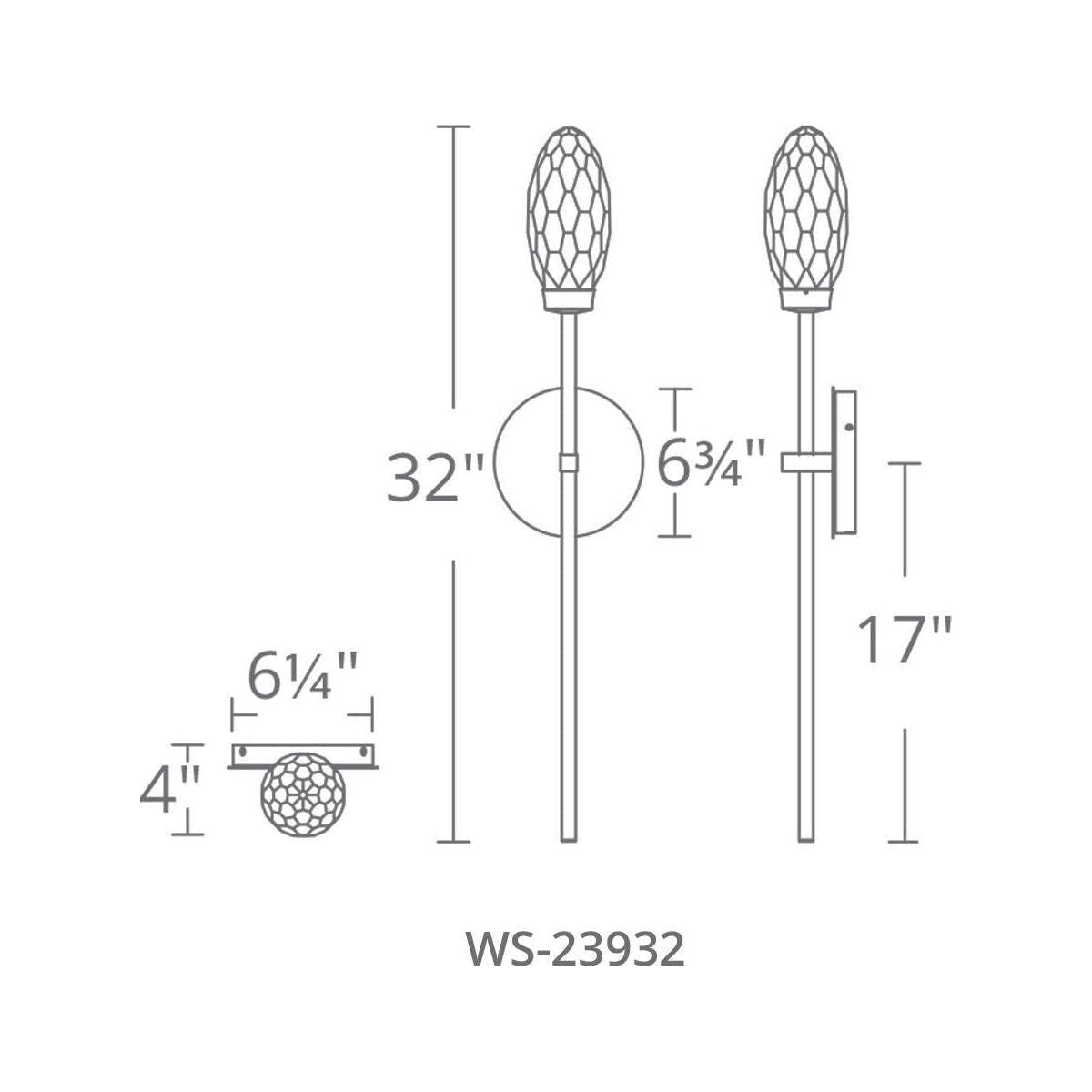 Modern Forms - Wasp 32" LED Wall Sconce - Lights Canada