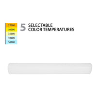 Flo 48" LED Energy Star Vanity Light & Flush Mount 5-CCT Selectable