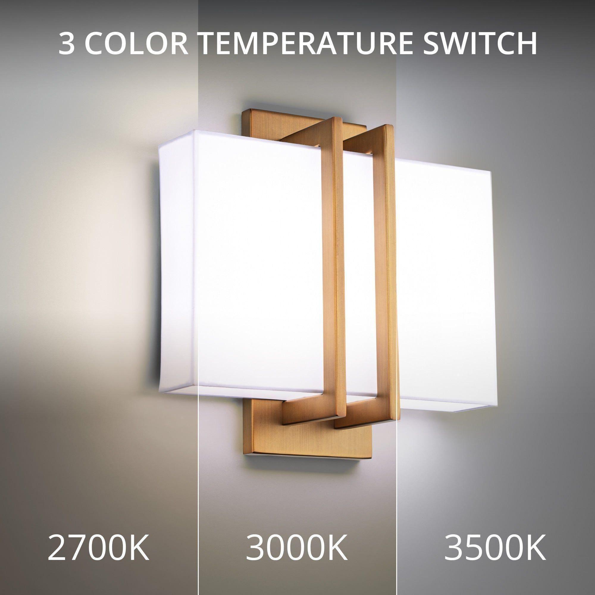 Modern Forms - Downton 11" LED Wall Light 3-CCT - Lights Canada