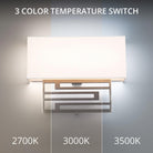 Modern Forms - Vander 14" LED Wall Sconce 3-CCT - Lights Canada