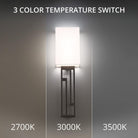 Modern Forms - Vander 6" LED Wall Sconce 3-CCT - Lights Canada