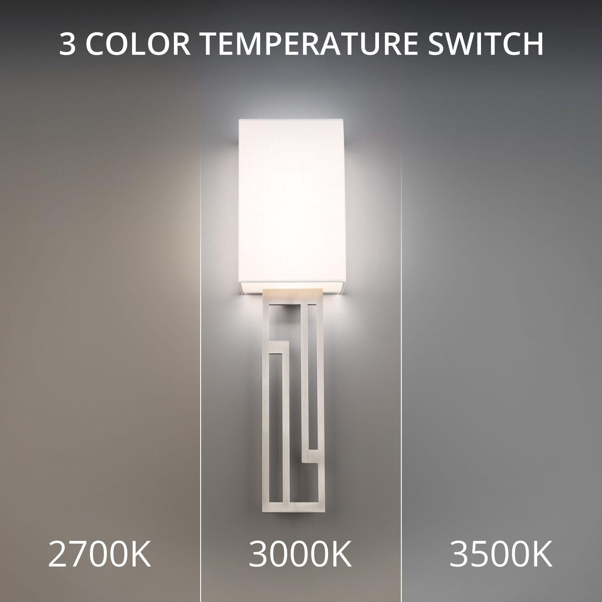 Modern Forms - Vander 6" LED Wall Sconce 3-CCT - Lights Canada