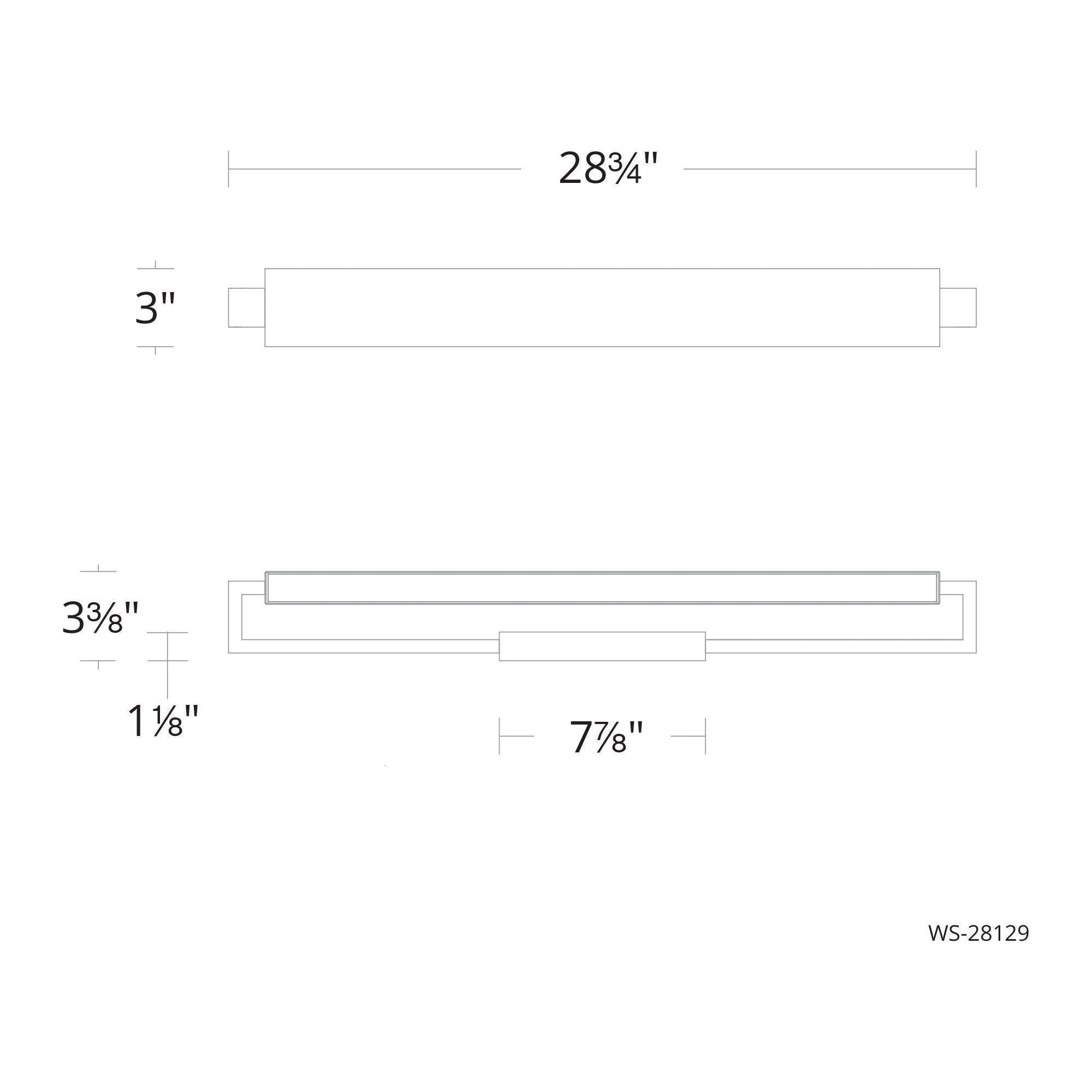 Modern Forms - Kinsman 29" LED Bathroom Vanity or Wall Light 3-CCT - Lights Canada