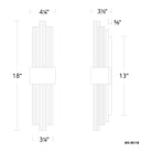 Modern Forms - Luzerne 18" LED Bathroom Vanity or Wall Light - Lights Canada