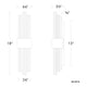 Modern Forms - Luzerne 18" LED Bathroom Vanity or Wall Light - Lights Canada