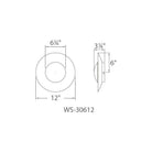 Modern Forms - Blaze 12" LED Wall Sconce - Lights Canada