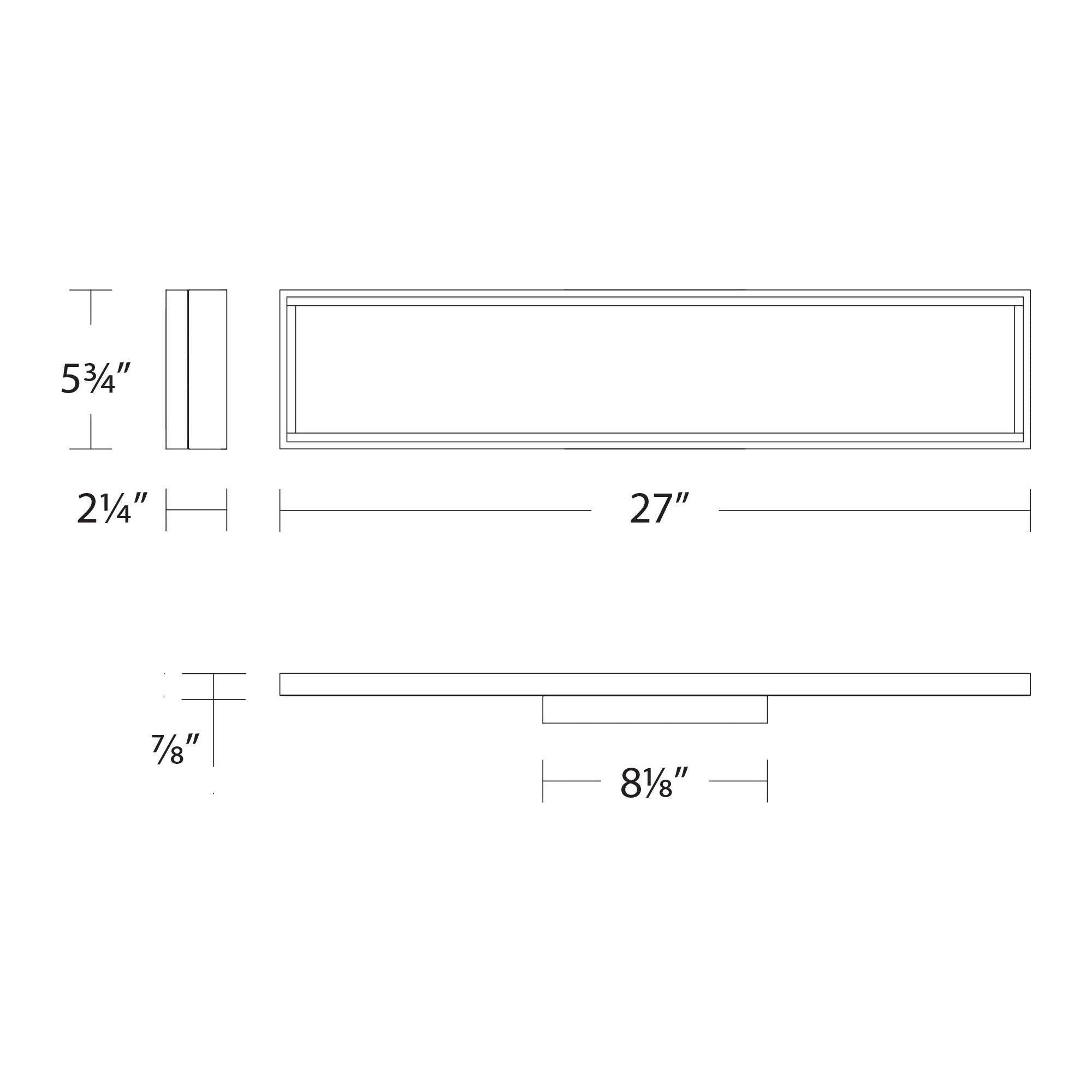 dweLED - Mirror Mirror LED Bathroom Vanity or Wall Light - Lights Canada