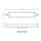 Modern Forms - Emblem 28" LED Bathroom Vanity or Wall Light - Lights Canada