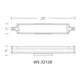 Modern Forms - Emblem 28" LED Bathroom Vanity or Wall Light - Lights Canada