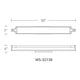 Modern Forms - Emblem 38" LED Bathroom Vanity or Wall Light - Lights Canada