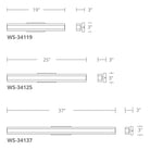 Modern Forms - Cinch 19" LED Bathroom Vanity or Wall Light 3-CCT - Lights Canada