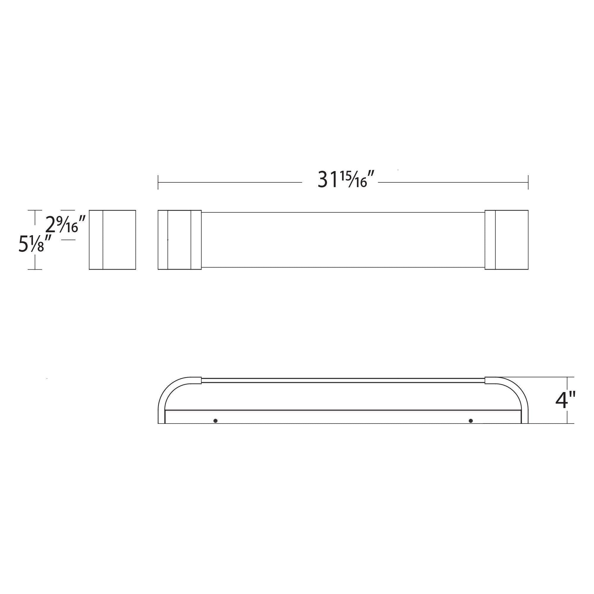 dweLED - Melrose 32" LED Bath Vanity & Wall Light - Lights Canada