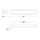 dweLED - Darcy 36" LED Bath Vanity & Wall Light - Lights Canada
